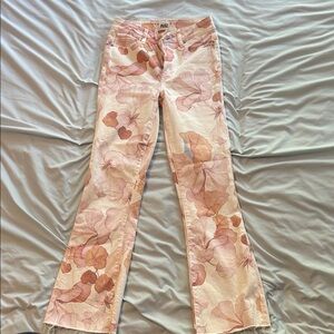 Floral Paige jeans